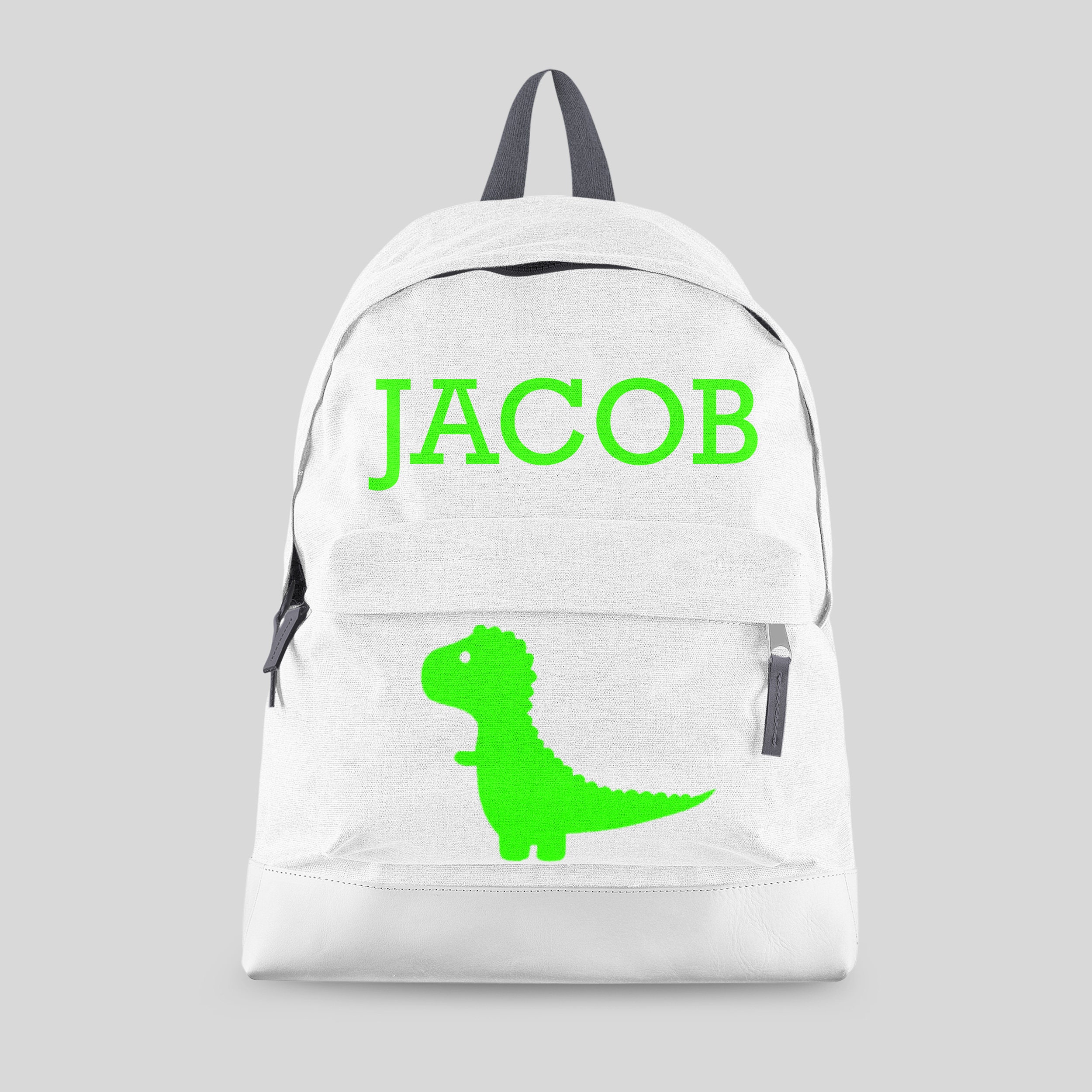personalised dinosaur backpack
