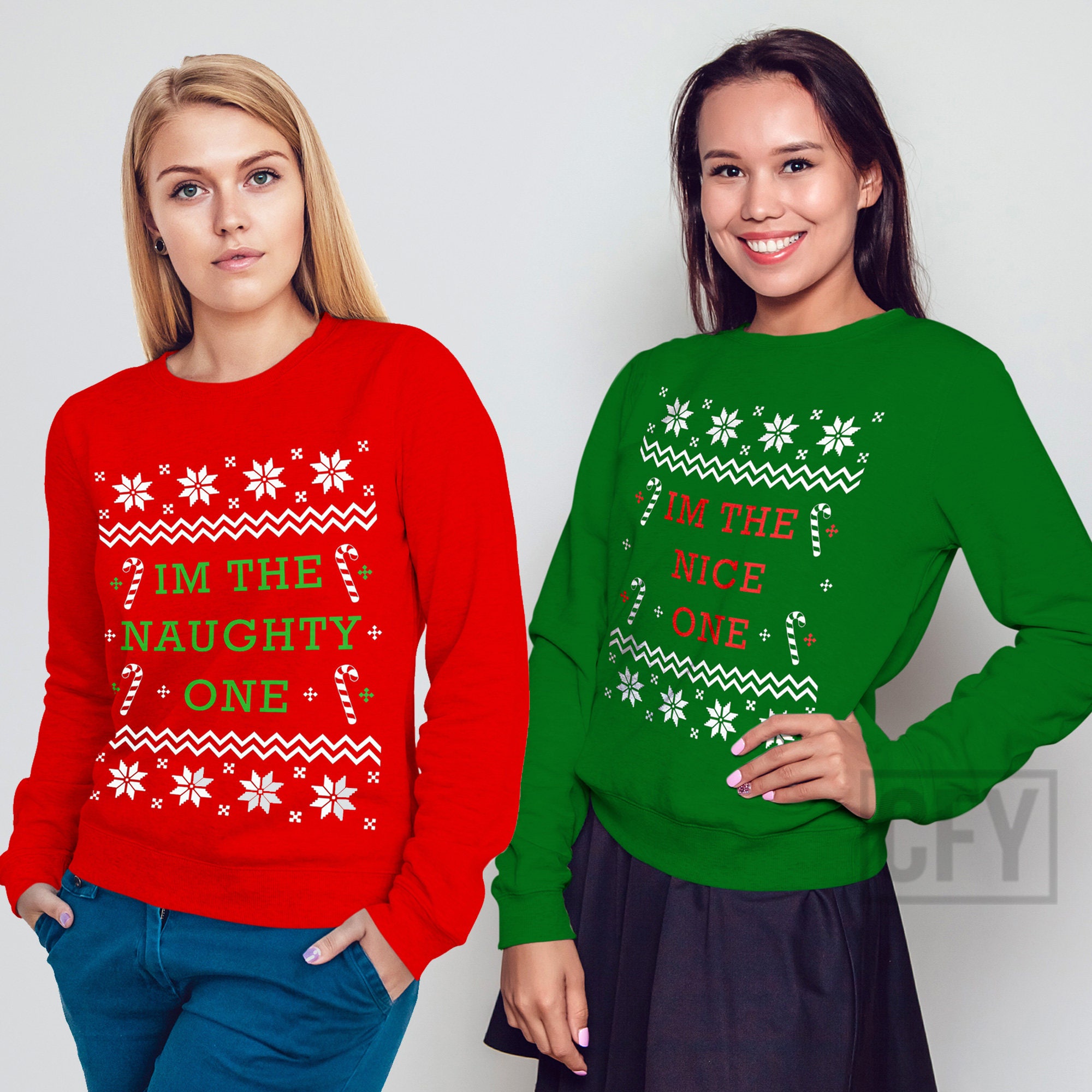 Christmas Sweatshirt Sweaters Jumpers 