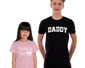 Daddy daddy's girl father daughter matching shirts, Daddy daddy's girl father daughter matching T-shirts Fathers Day Gift Family
