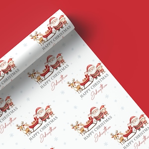 Carta da regalo di Natale per bambini, carta da regalo di Natale personalizzata di Babbo Natale, carta da regalo di Natale di Babbo Natale per ragazzi o ragazze 61