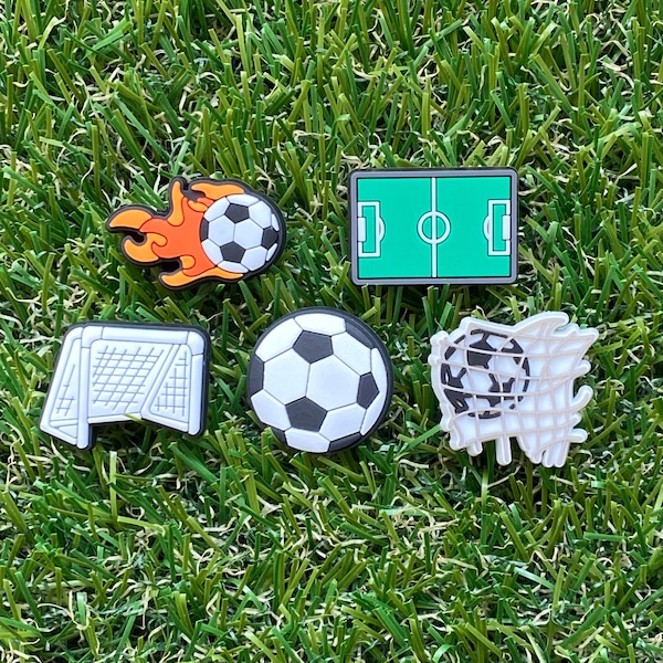 Soccer Croc Charms | Video Game Croc Charms | Fashion Charms | Croc Accessories | Bracelet Charms | Sports Croc Charms