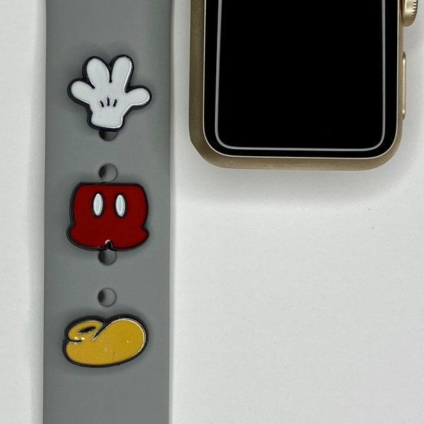 Mickey Glove Shorts Shoe Apple Watch Band Charm | Apple Watch Band | Magic Band