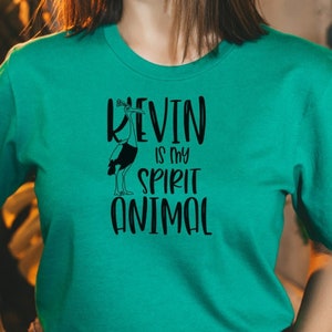 Koszulka Kevin is my Spirit Animal | 50 kolorów | XS-4XL | Rozmiary dla dorosłych i młodzieży | Koszulka rodzinna Disney | Koszulka Disneyland | Koszulka Disney World