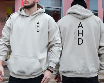Custom Logo Sweatshirt, Your Business Logo or Brand Logo, Front and Back Logo Hoodie, Team Logo Shirt, Company Logo Gifts