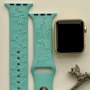 You Are The Magic Engraved Apple Watch Band | 24 Colors | 38mm 40mm 42mm 44mm 45mm 49mm | Personalized Apple Watch Strap