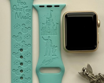 You Are The Magic Engraved Apple Watch Band | 24 Colors | 38mm 40mm 42mm 44mm 45mm 49mm | Personalized Apple Watch Strap