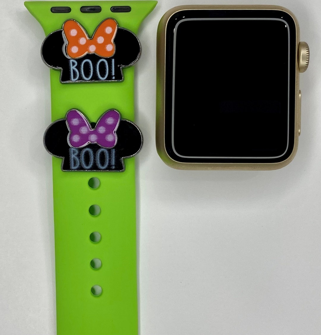 Minnie BOO Apple Watch Band Strap Charm Apple Watch Band Magic Band - Etsy