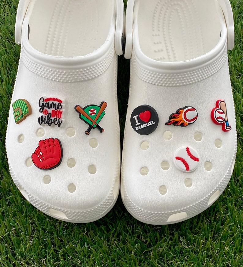 Baseball Croc Charms Video Game Croc Charms Fashion Charms Etsy