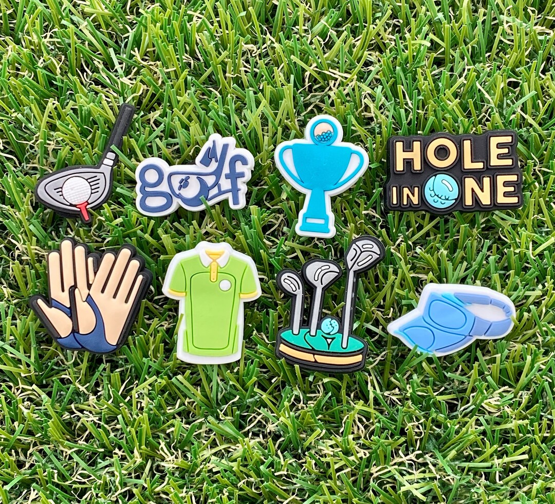 Golf Croc Charms Video Game Croc Charms Fashion Charms Croc Accessories