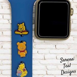 Winnie the Pooh Watch Band Charm, Magic Band, Fitness Tracker