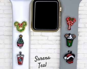 Mickey Christmas Treats Watch Band Charm, Magic Band, Fitness Tracker