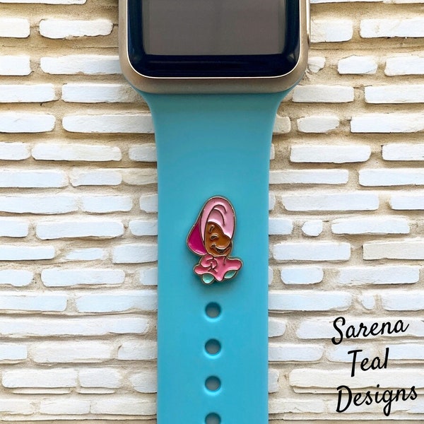 Ciondolo con cinturino per orologio Little Curious Oyster, cinturino magico, fitness tracker