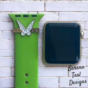 Tinker Bell Wings & Pixie Dust Slider Watch Band Charm, Magic Band, Fitness Tracker