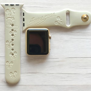 Disney Parks Engraved Apple Watch Band | 38mm 40mm 41mm 42mm