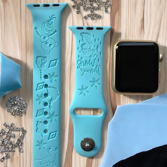 Frozen apple watch band deals