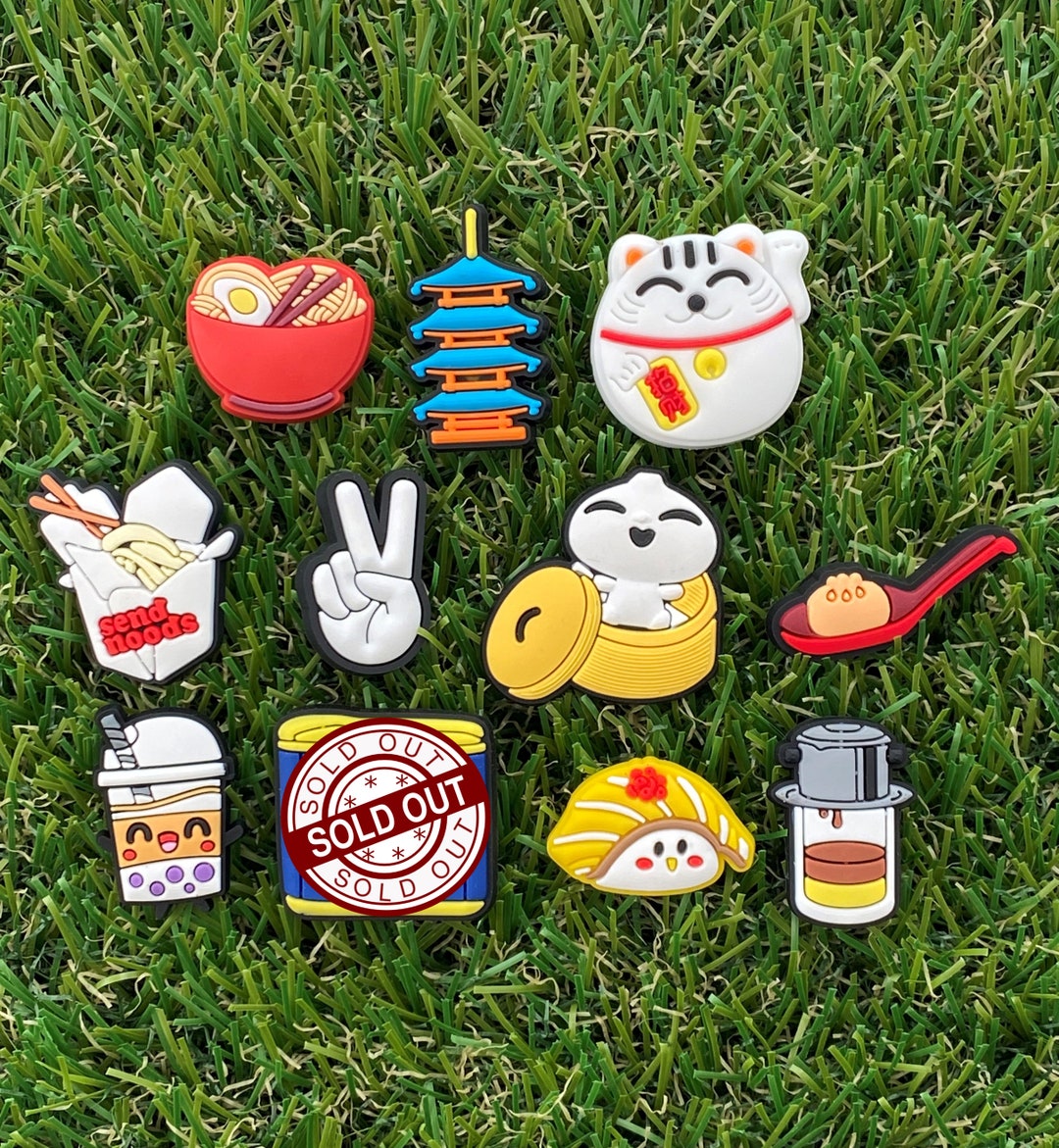 Asian Croc Charms Video Game Croc Charms Fashion Charms Croc