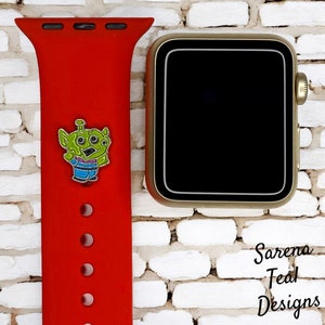 Little Green Man Watch Band Charm, Magic Band, Fitness Tracker