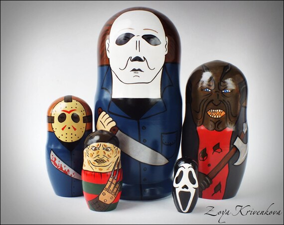 horror nesting dolls