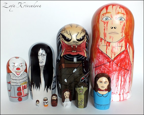 horror nesting dolls