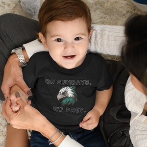 Infant "On Sundays, We Prey" Jersey Tee