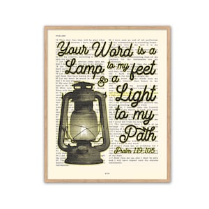 Vintage Bible page verse scripture- This is the day the Lord has Made- Psalm 118:24 ART PRINT or CANVAS Christian gift, All Sizes