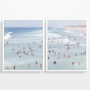 8 x 10, 11 x 14 Jpegs, DIGITAL DOWNLOADS, Printables, Huntington Beach California, Set von 2, nautische Küsten Wand Kunst Dekor