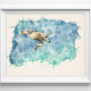 8x10 Jpegs DIGITAL DOWNLOADS Printables sea Turtle - Etsy