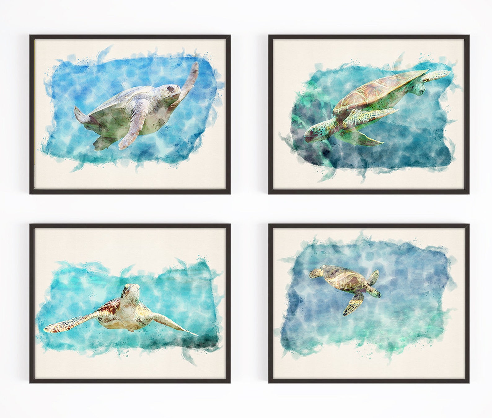 8x10 Jpegs DIGITAL DOWNLOADS Printables sea Turtle - Etsy