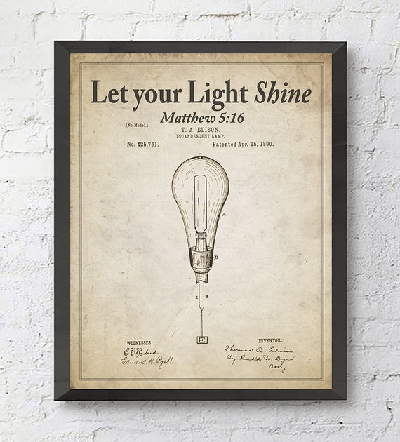 Let Your Light Shine John 1:5 Christian Tote Bag Gift Let Your Light Shine John 1:5 Christian Tote Bag Gift