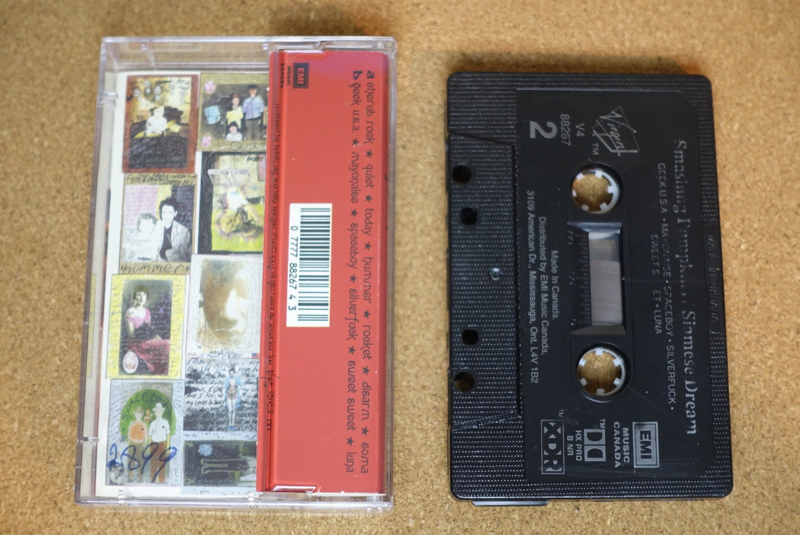 Siamese Dream tape in the mail from a friend. : r/SmashingPumpkins