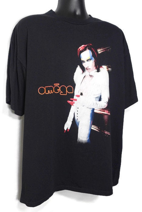 1998 Marilyn Manson Vintage T Shirt - Omega Mechanical 1998 Marilyn Manson Vintage T Shirt - Omega Mechanical