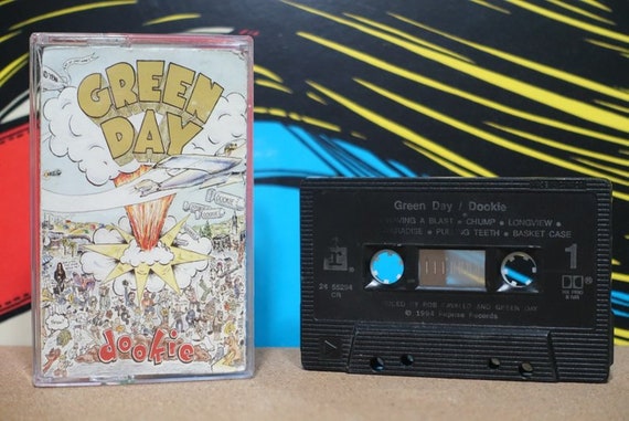 Dookie by Green Day Vintage Cassette Tape
