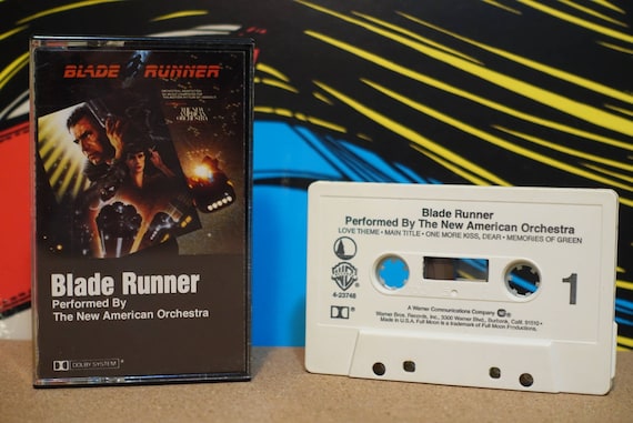 Blade Runner (Music From The Original Motion Picture Soundtrack) by The New American Orchestra Vintage Cassette Tape