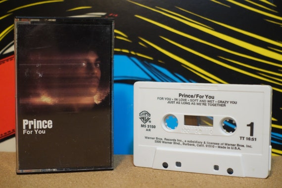 For You by Prince Vintage Cassette Tape