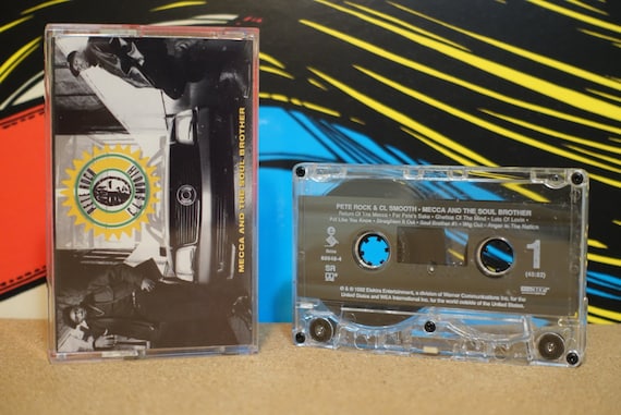 Mecca And The Soul Brother by Pete Rock & C.L. Smooth Vintage Cassette Tape