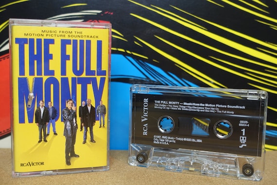 The Full Monty Soundtrack Cassette Tape, Hot Chocolate, You Sexy Thing, Vintage 1997, RCA Records, Music Lover Gift, Movie Lover Gift