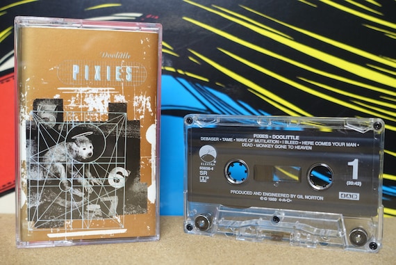 Pixies Doolittle Cassette Tape - 1989 Elektra Records Vintage Analog Music