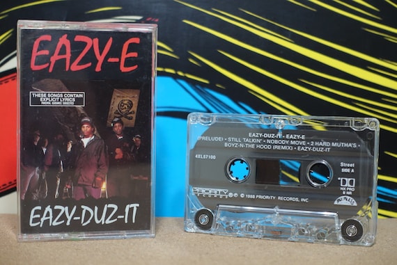 Eazy-Duz-It by Eazy-E Vintage Cassette Tape