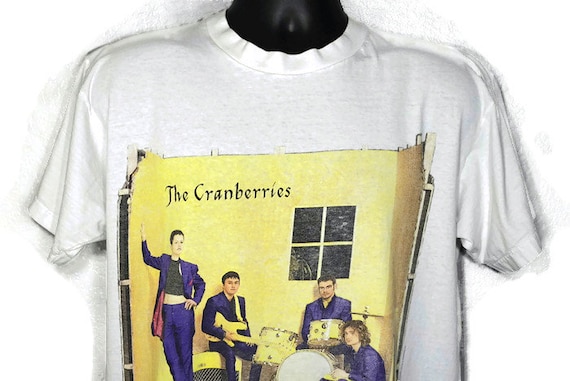 Vintage Original 90s 1995 RARE The Cranberries - To The Faithful Departed - Free to Decide World Tour - 2-Sided Vintage Concert T-Shirt