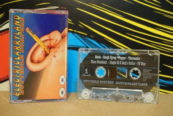 Electriclarryland by Butthole Surfers Vintage Cassette Tape