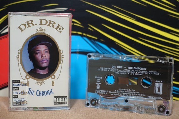 The Chronic by Dr. Dre Vintage Cassette Tape