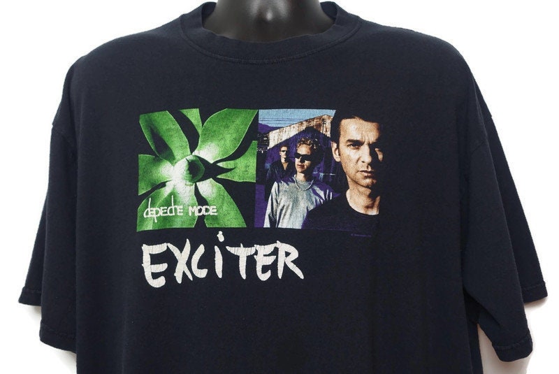 2001 Depeche Mode Vintage T Shirt, Exciter, Y2K Clothing, Y2K ...