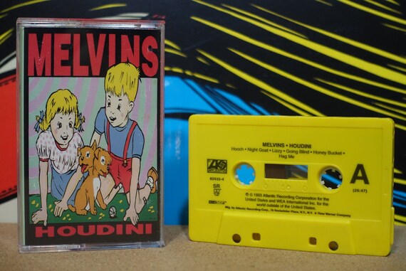 Melvins - Houdini Cassette Tape - 1993 Atlantic Records - Vintage Analog Music
