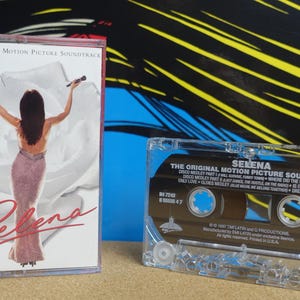 Selena Cassette Tape, Selena Quintanilla, Movie Soundtrack, Como La Flor, Jennifer Lopez, 90s, Vintage 1997, Music Gifts, Movie Lover Gift