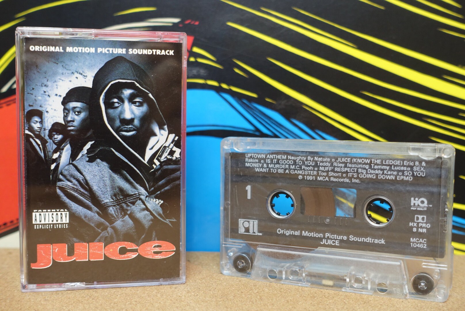 Juice 2Pac Cassette Tape (Original Motion Picture Soundtrack) 1991 SOUL