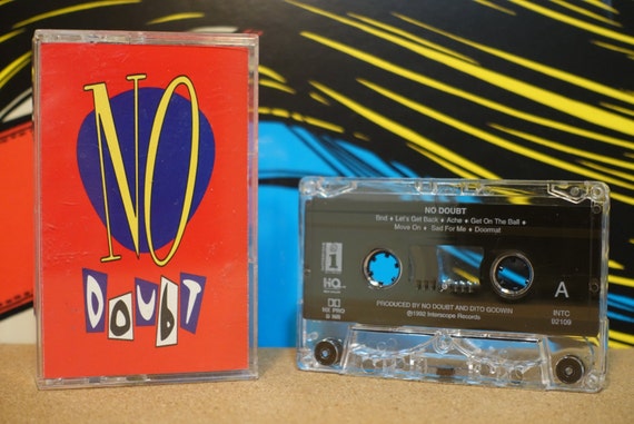 No Doubt - No Doubt Cassette Tape - 1992 Interscope Records - Vintage Analog Music