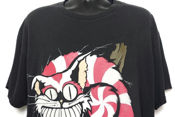 90s Cheshire cat shirt, Were All Mad Here Tshirt, Alice in Wonderland Shirt, Art Tshirt, 90s Shirt, Art Lover Gift, Delta Pro Weight XL Tag