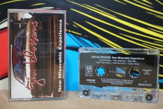 New Miserable Experience by Gin Blossoms Vintage Cassette Tape