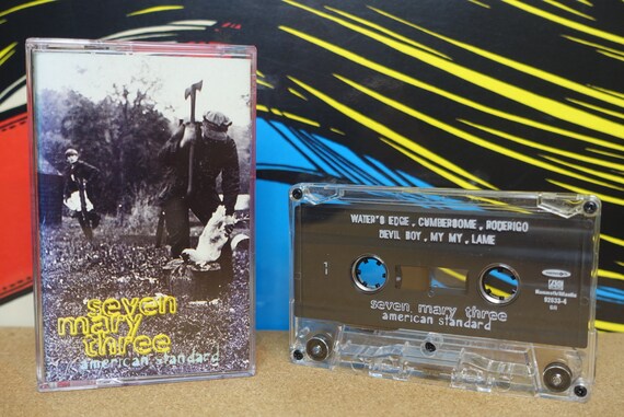 Seven Mary Three Cassette Tape, American Standard, Cumbersome, 90s Music, 1995 Atlantic Records, Vintage Music, Music Lover Gift