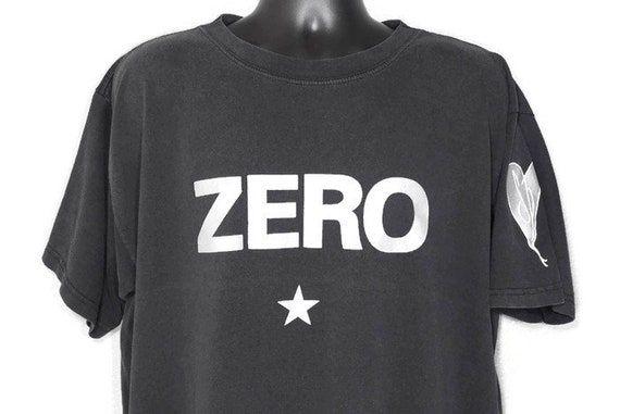 90's Smashing Pumpkins - 1995 ZERO Smashing Pumpkins Heart Logo World is A Vampire Era Vintage Concert T-Shirt